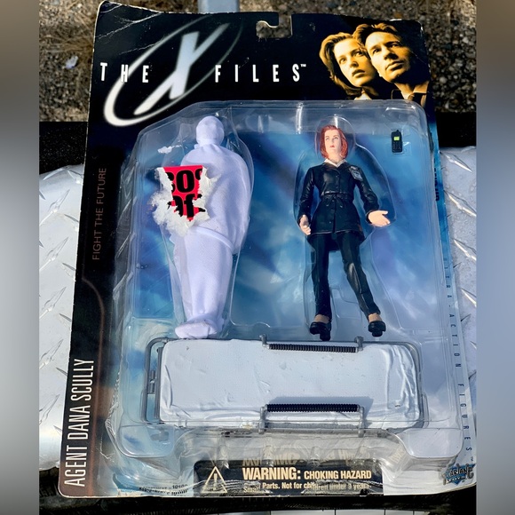 1998 Vtg Brand New Sealed X Files Agent Dana Scully Action Figure Doll - Picture 2 of 16